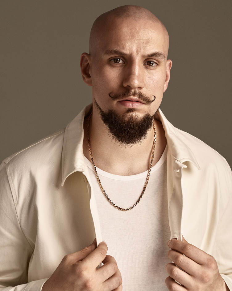 Łańcuszek HERCULES z czerwonego złota 3