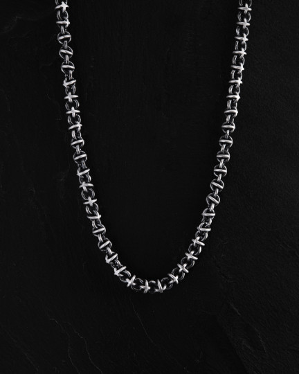 Srebrny łańcuszek AETERNA - 3482