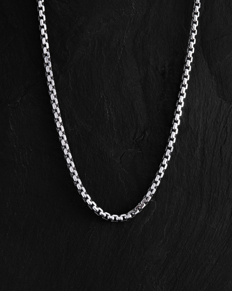 Łańcuszek – splot WENECJA (białe złoto) 3