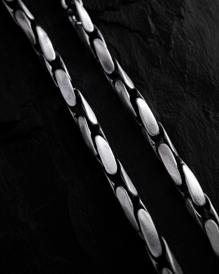 Srebrny łańcuszek TURBEN 3