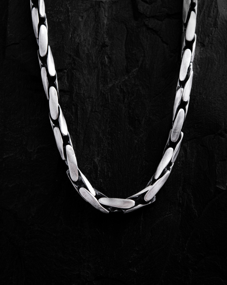 Srebrny łańcuszek TURBEN 2