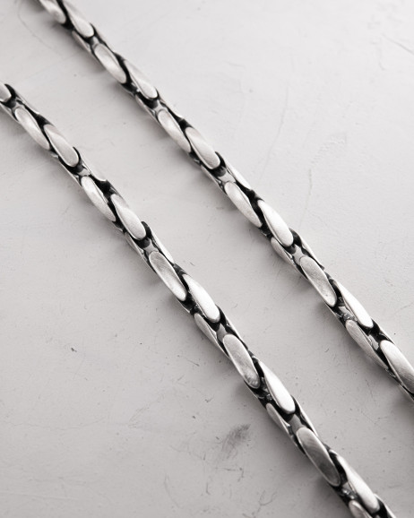 Srebrny łańcuszek TURBEN 5