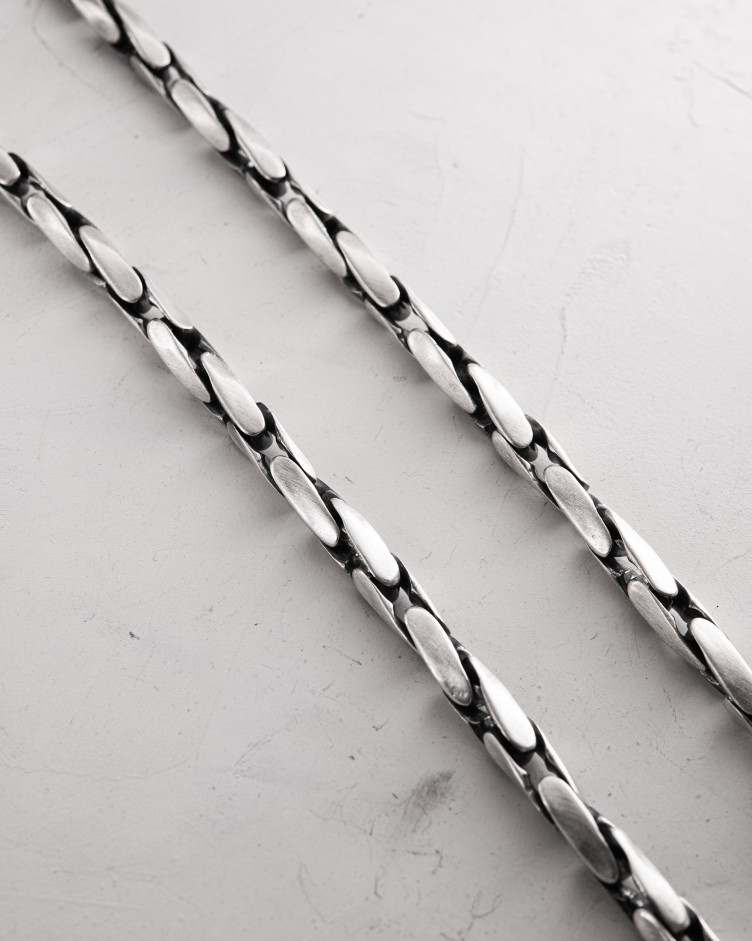 Srebrny łańcuszek TURBEN 5