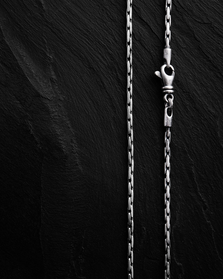 Srebrny łańcuszek – splot CARDANO mini