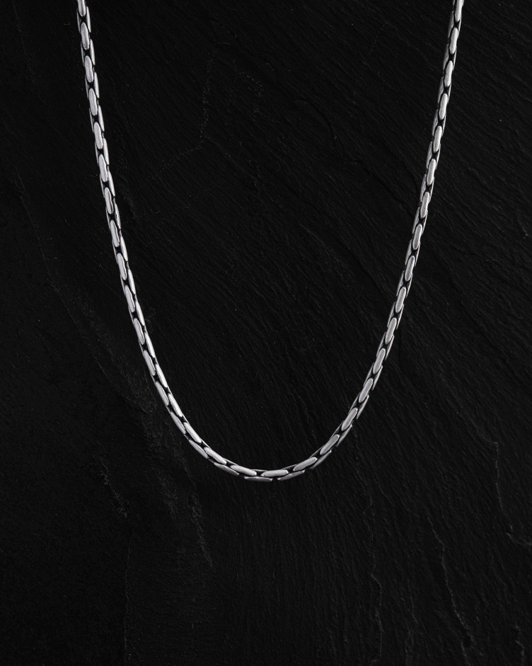 Srebrny łańcuszek – splot CARDANO mini 4