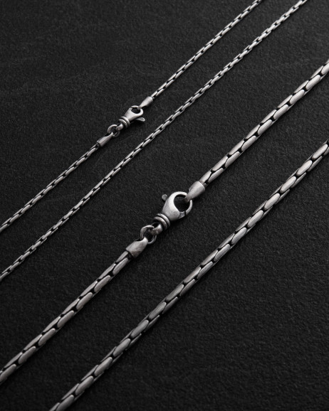 Srebrny łańcuszek – splot CARDANO mini 3