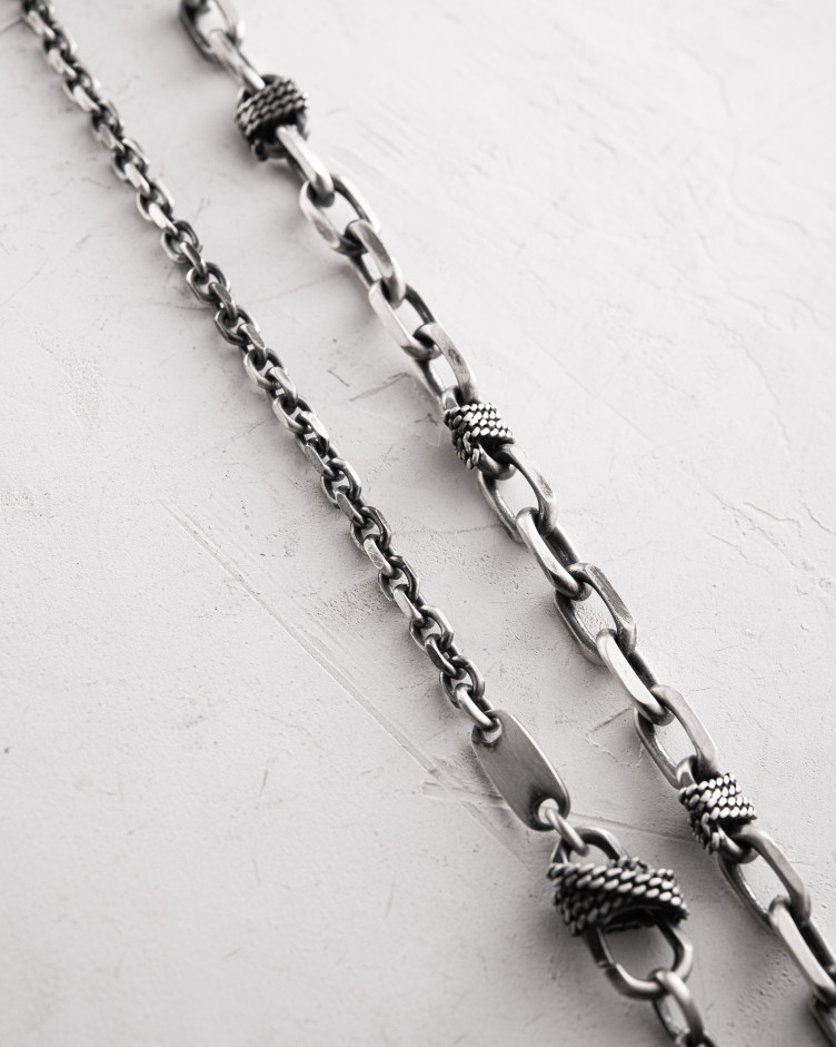 Srebrny łańcuszek TILLIT 7