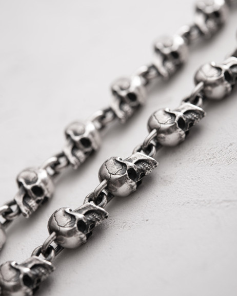 Srebrny łańcuszek ETERNAL RETURN 4