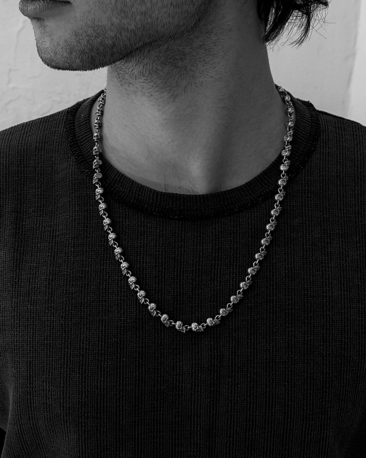 Srebrny łańcuszek ETERNAL RETURN 2