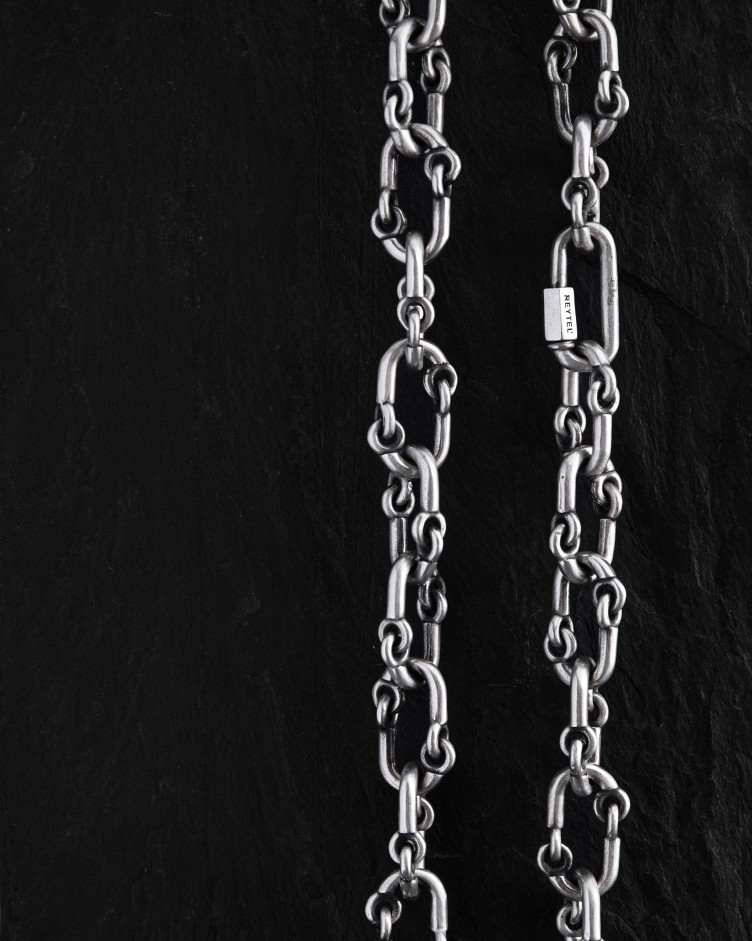 Srebrny łańcuszek BEPALING 3