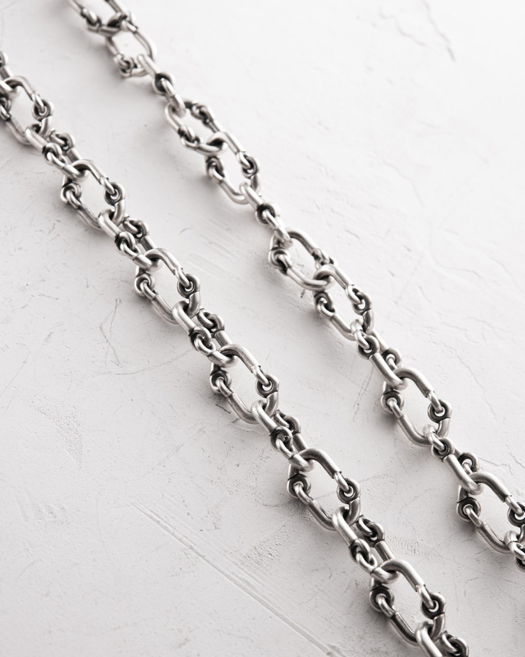 Srebrny łańcuszek BEPALING 6