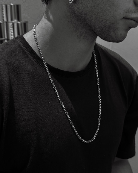 Srebrny łańcuszek MOEDIG 4