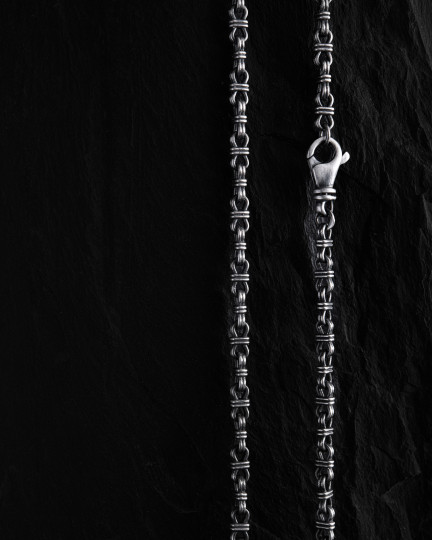 Srebrny łańcuszek HARDY mini - 3860
