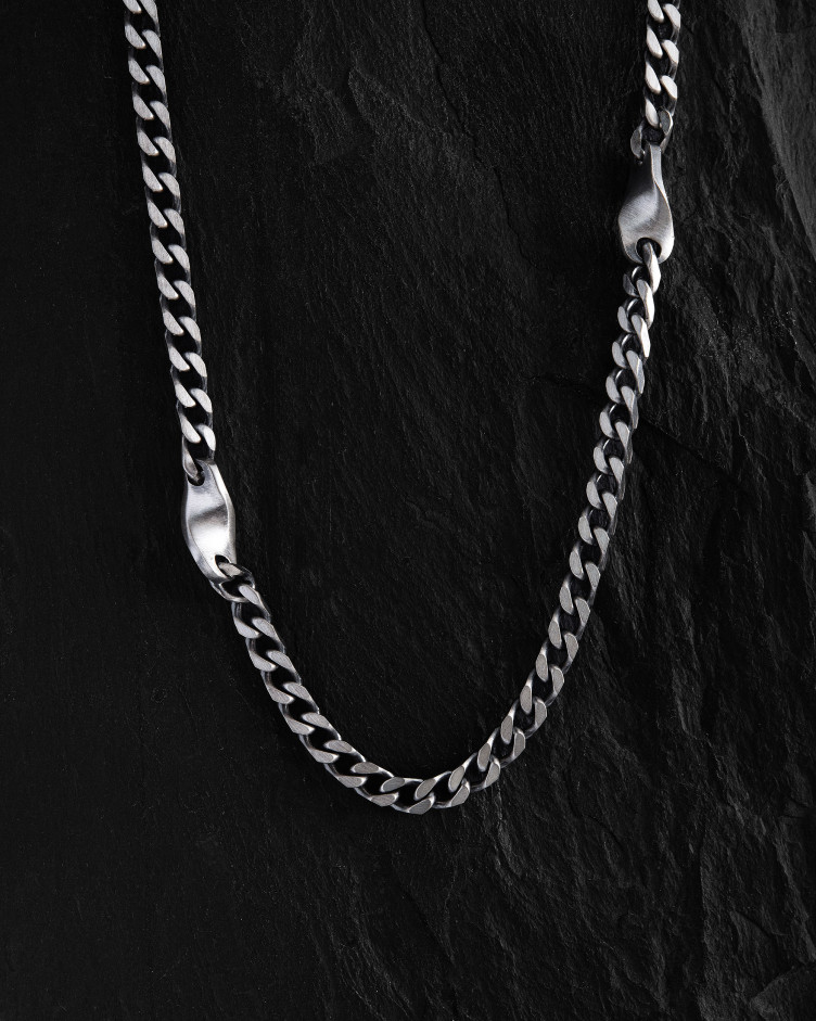 Srebrny łańcuszek DESTINUM