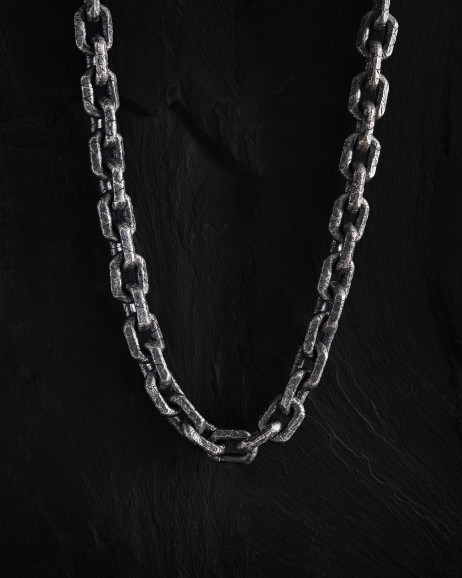 Srebrny łańcuszek FULCRUM