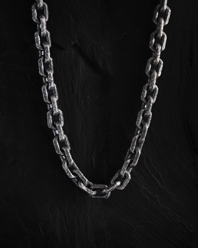 Srebrny łańcuszek FULCRUM