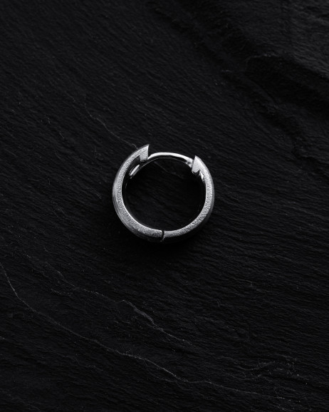 Kolczyk - kółeczko THE HOOP (białe złoto) 3