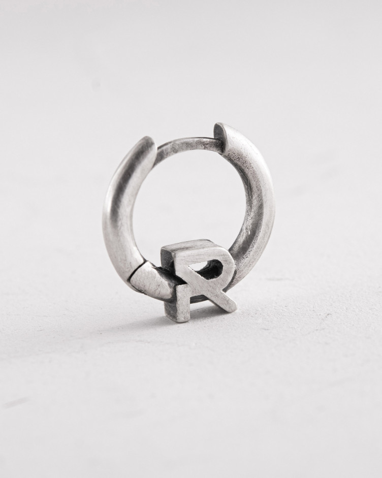 Srebrny mono - kolczyk REYTEL