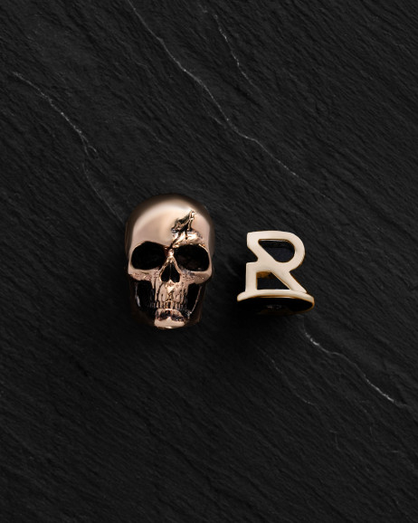 Mono-kolczyk SCHEDEL w żółtym złocie