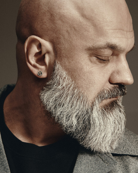 Kolczyk wkrętka FLEUR DE LIS (żółte złoto) 2