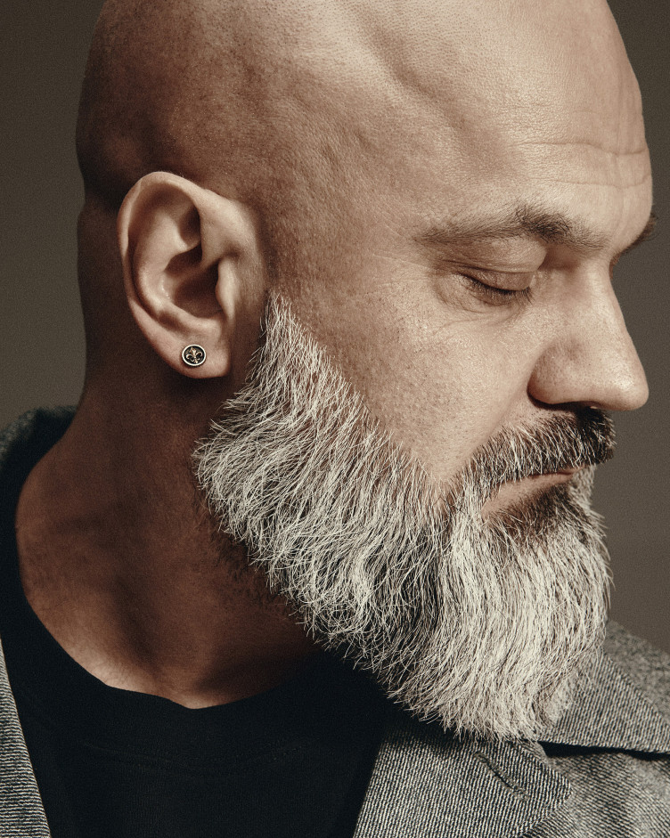 Kolczyk wkrętka FLEUR DE LIS (żółte złoto) 2