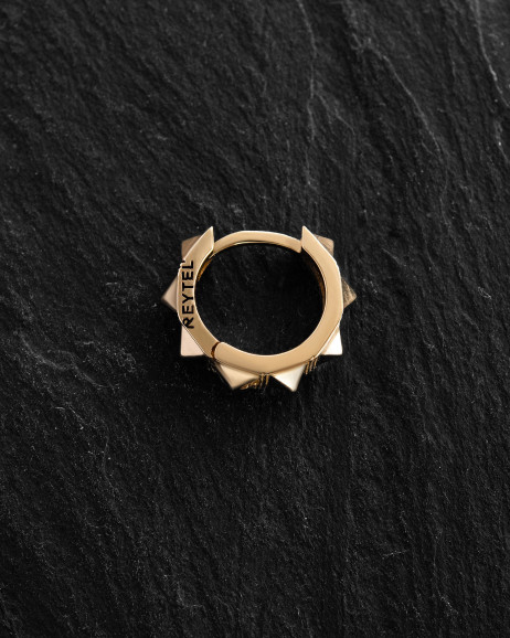 Kolczyk - kółko FARE (żółte złoto) 4