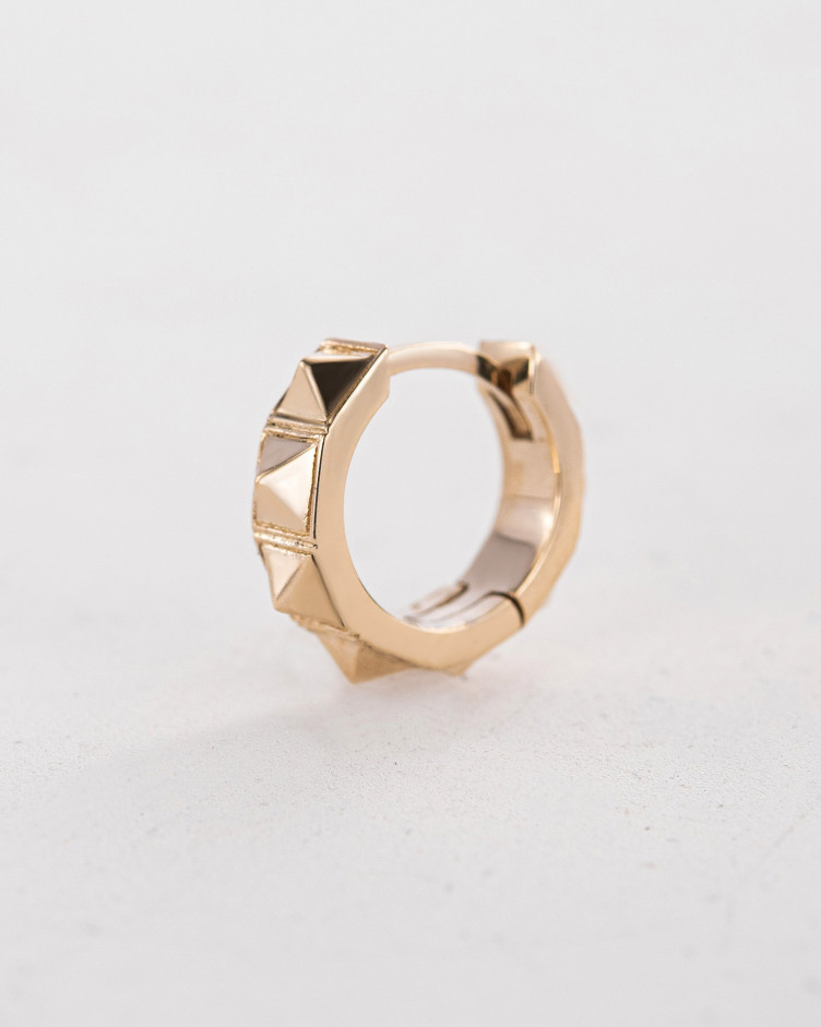 Kolczyk - kółko FARE (żółte złoto) 3