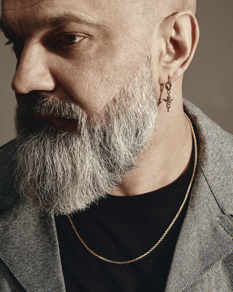 Pojedynczy kolczyk ANGEL OF LIGHT (żółte złoto) 4