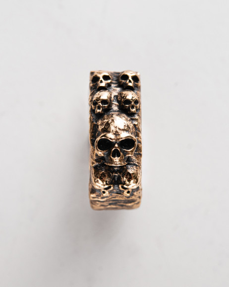 Kolczyk koło DREAD (żółte złoto) 4