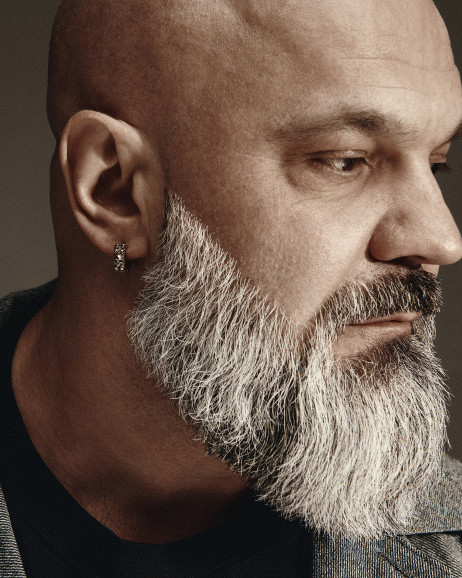 Kolczyk koło DREAD (żółte złoto) 2