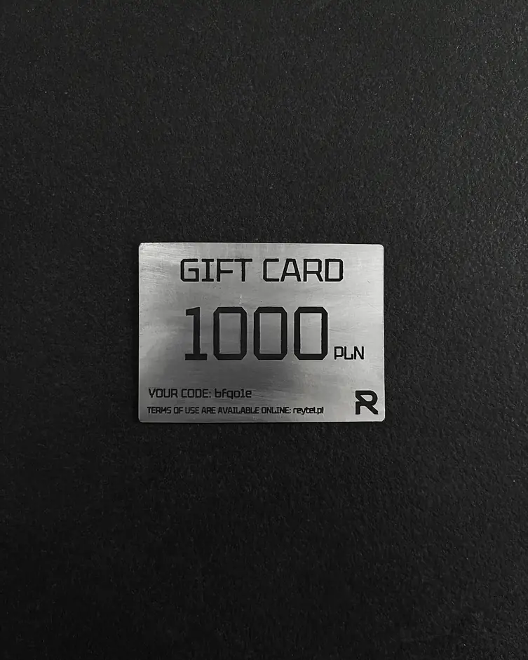 Karta podarunkowa o wartości 1000 zł