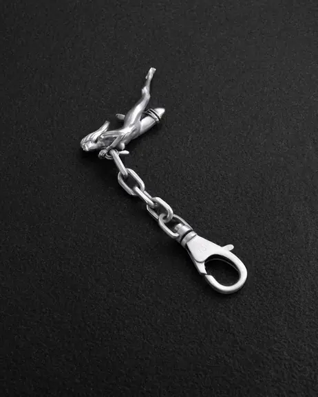 Srebrny brelok SHIBARI 3