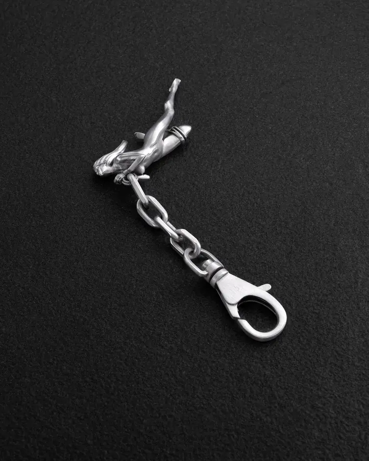 Srebrny brelok SHIBARI 3