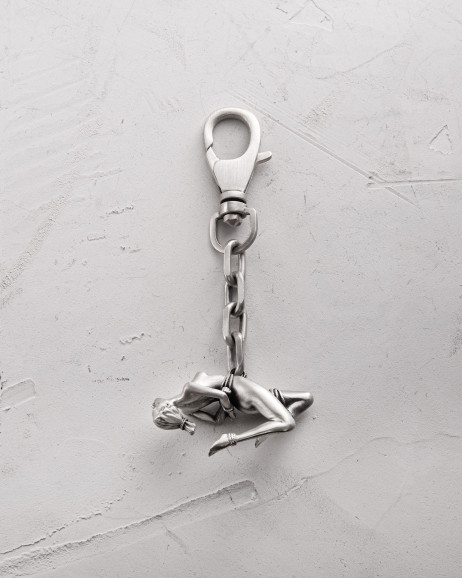 Srebrny brelok SHIBARI – INVERTED SUSPENSION 4