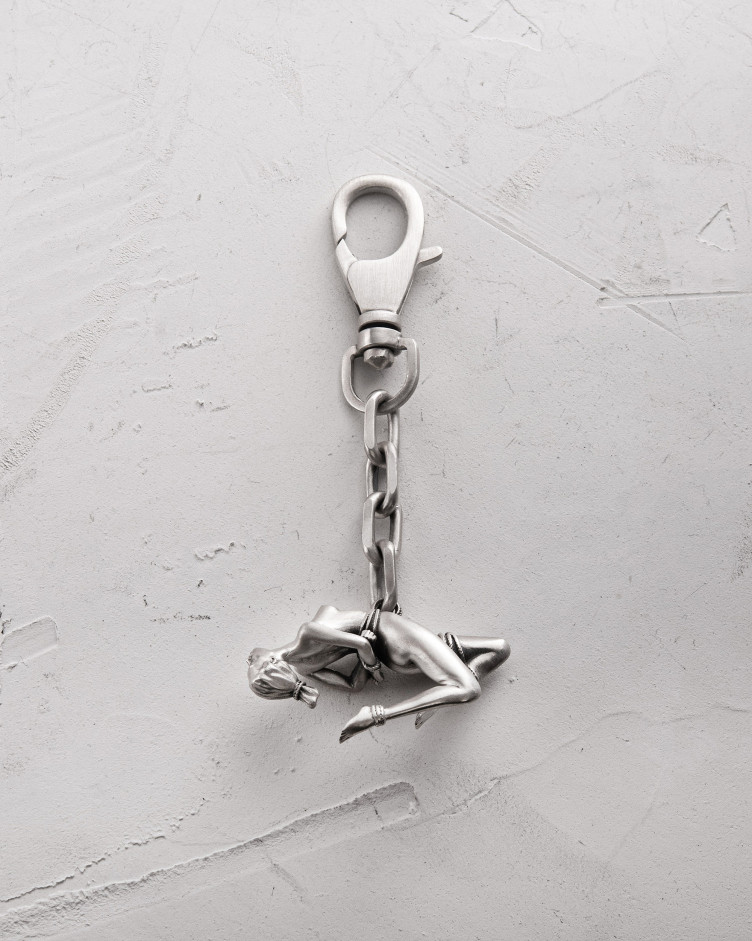 Srebrny brelok SHIBARI – INVERTED SUSPENSION 4