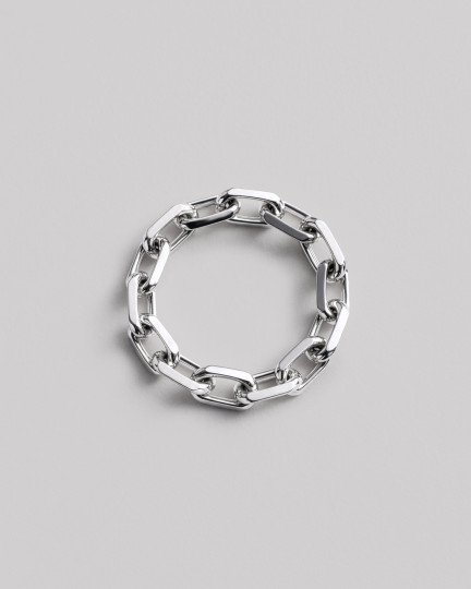 Srebrny pierścionek CHAIN