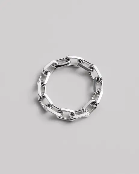 Srebrny pierścionek CHAIN