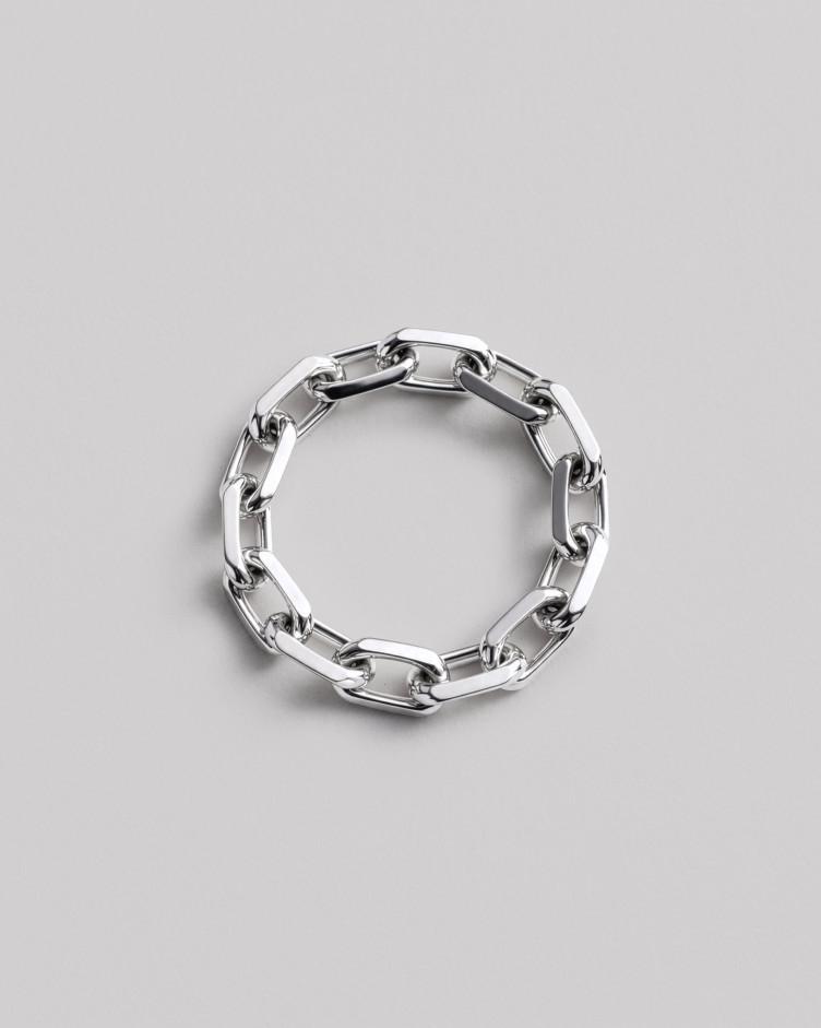 Srebrny pierścionek CHAIN