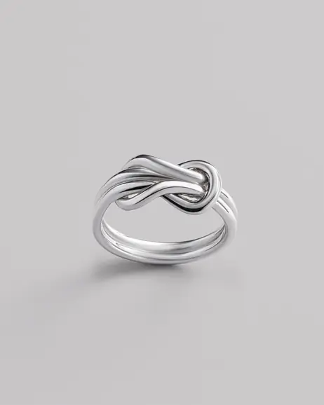 Srebrny pierścionek INFINITY
