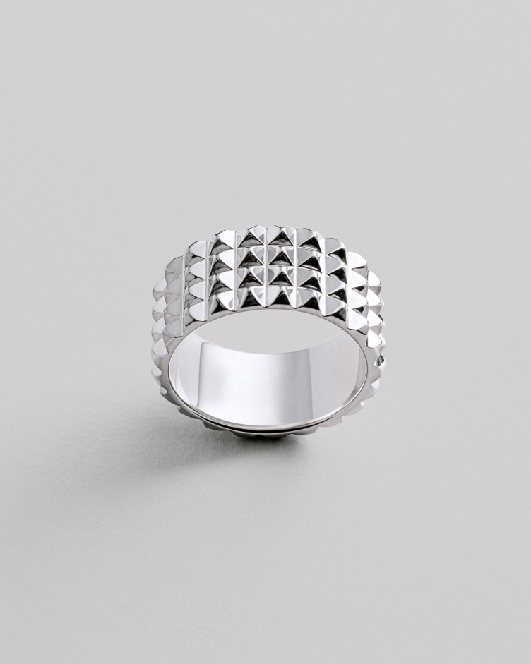 Srebrny pierścionek SPIKE 2