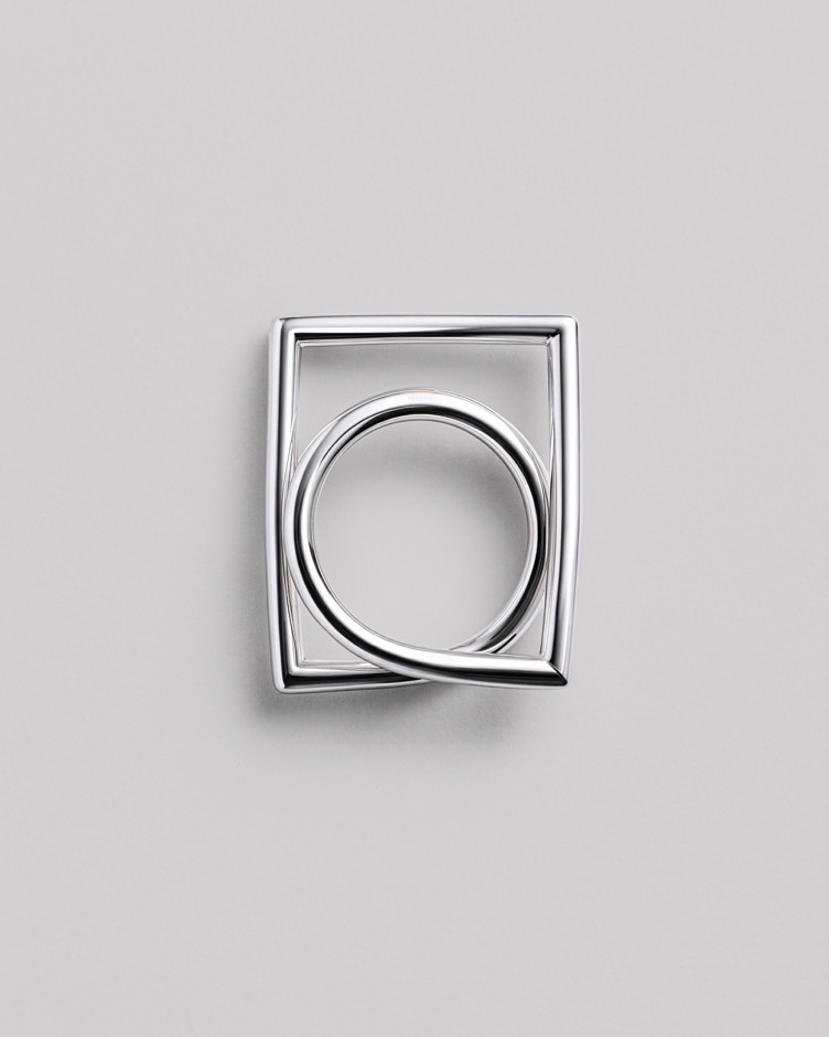 Silver ring FRAME