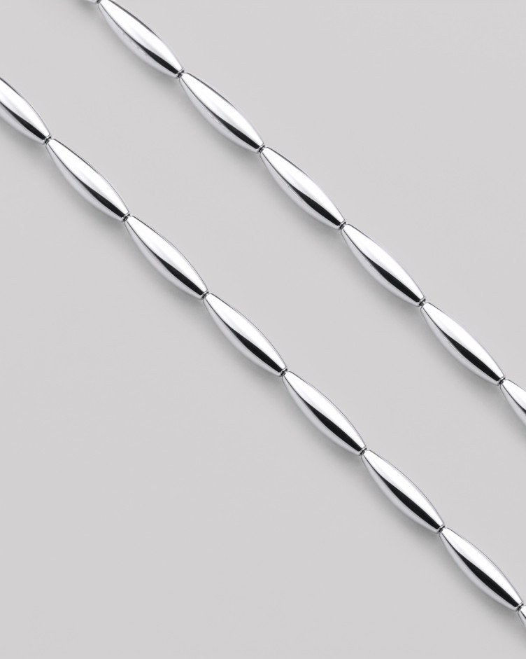 Silver necklace IMPULSE 3