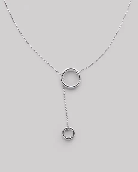 Srebrny naszyjnik THE HOOP 3