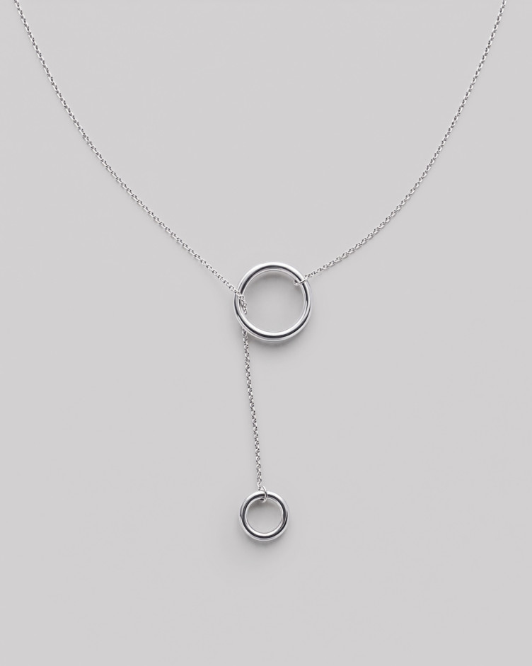 Srebrny naszyjnik THE HOOP 3