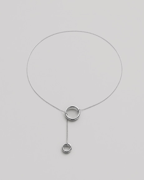Srebrny naszyjnik THE HOOP