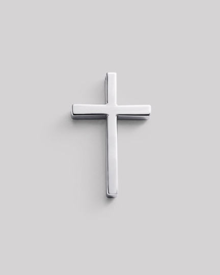 Srebrny krzyż MINIMAL