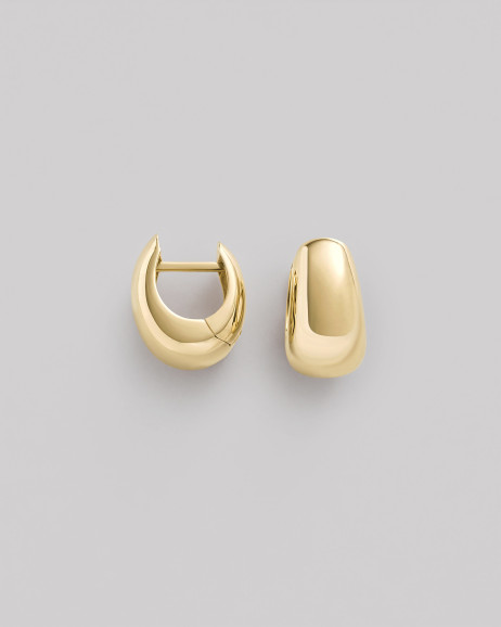 Earrings GOUTTE (14k yellow gold)