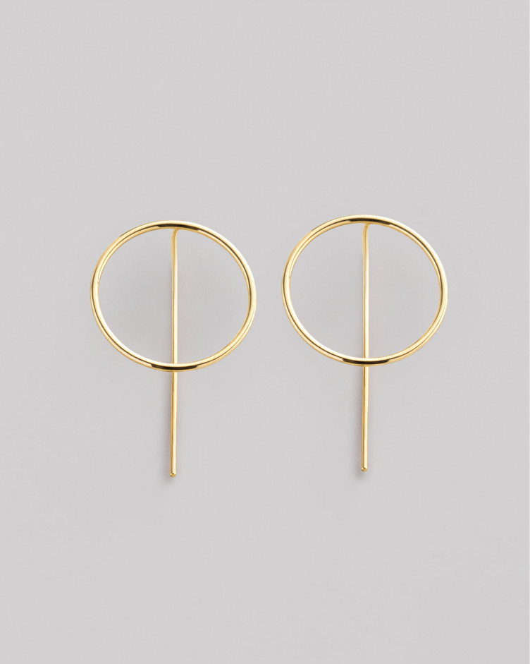 Earrings CHARME (14k yellow gold)