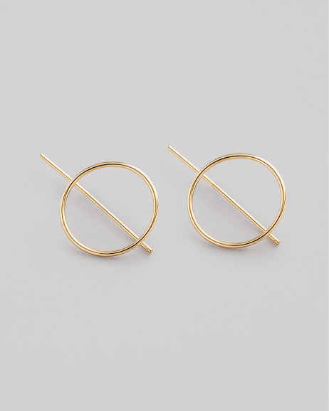 Earrings CHARME (14k yellow gold) 2