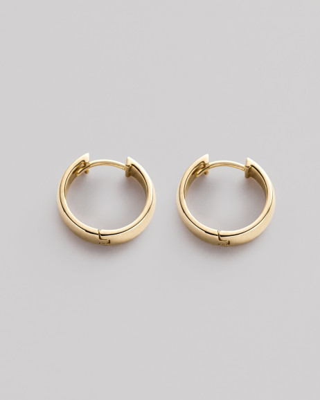14k yellow gold earrings THE CLASSIC M